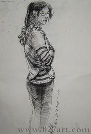 李昱成人物速写视频,捕捉瞬间，展现个性魅力